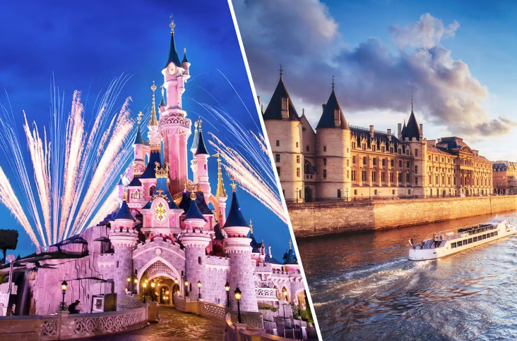 Combo (Save 6%): Disneyland® Paris Tickets + Seine River Cruise