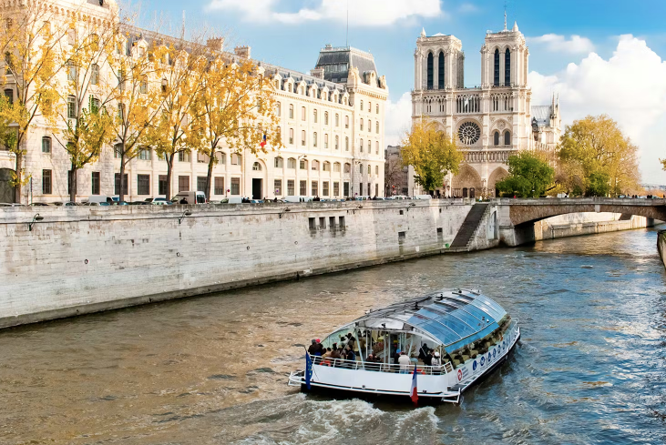 Combo (Save 13%) Sightseeing Seine River Cruise + Disneyland Paris: Louvre Museum: Eiffel Tower Tickets
