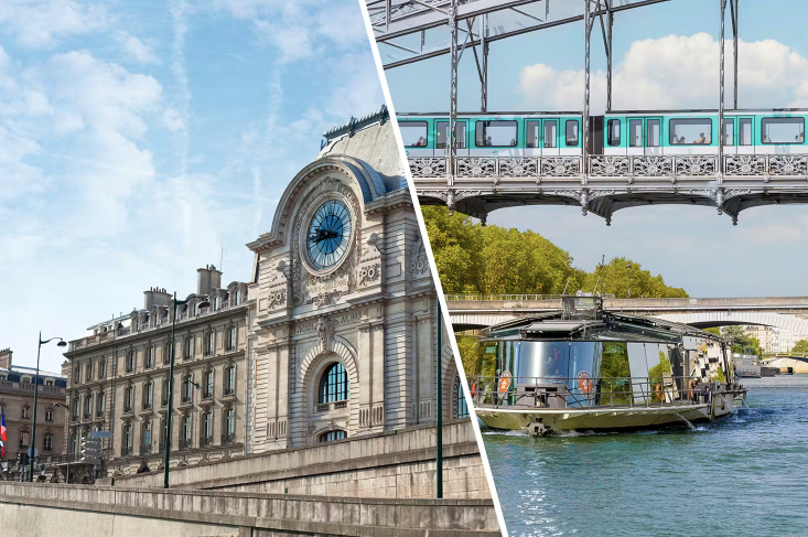 Combo (Save 15%) Orsay Museum & Seine River Cruise Tickets